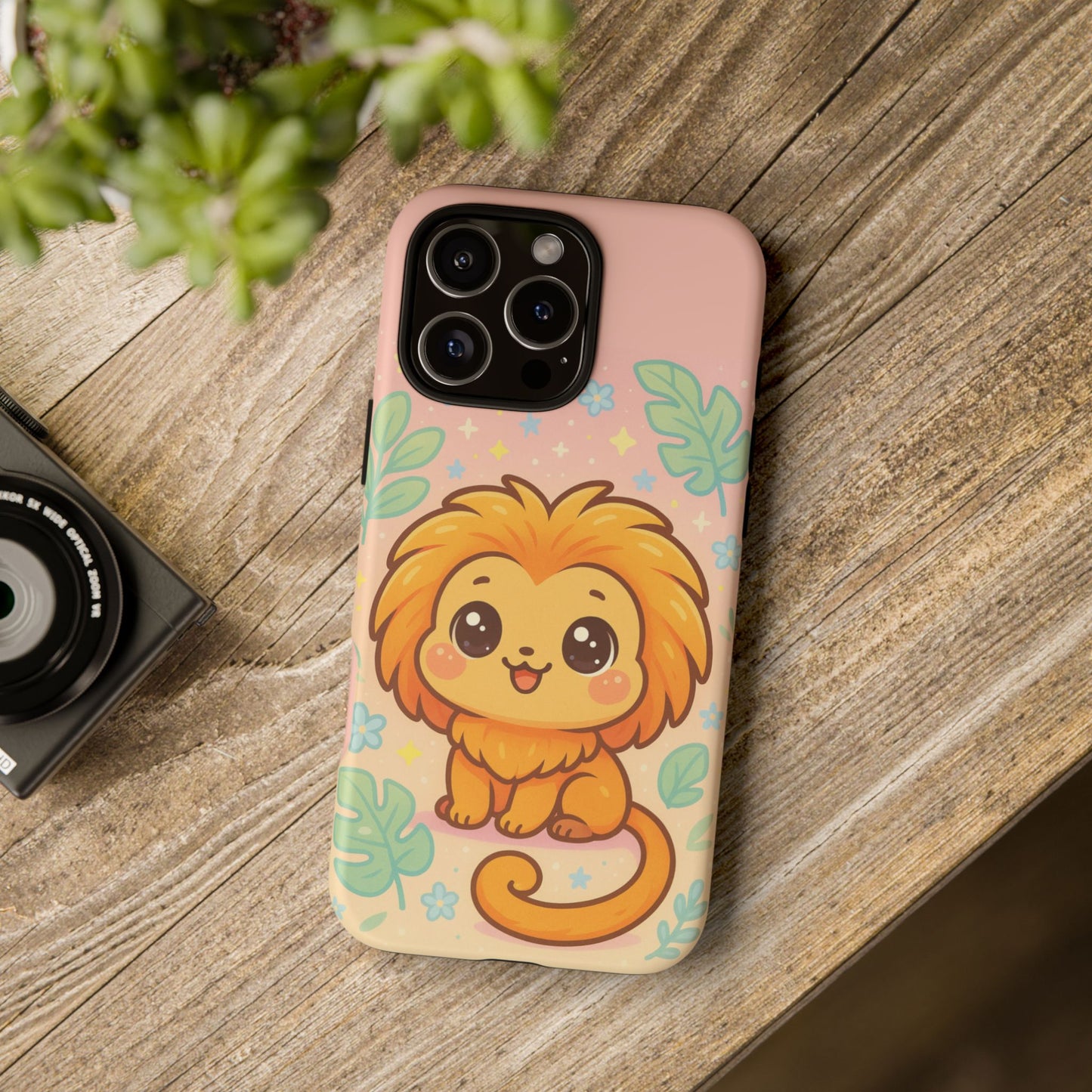 Golden Sunshine Vibes - Brazilian Tamarin Tough Phone Cases