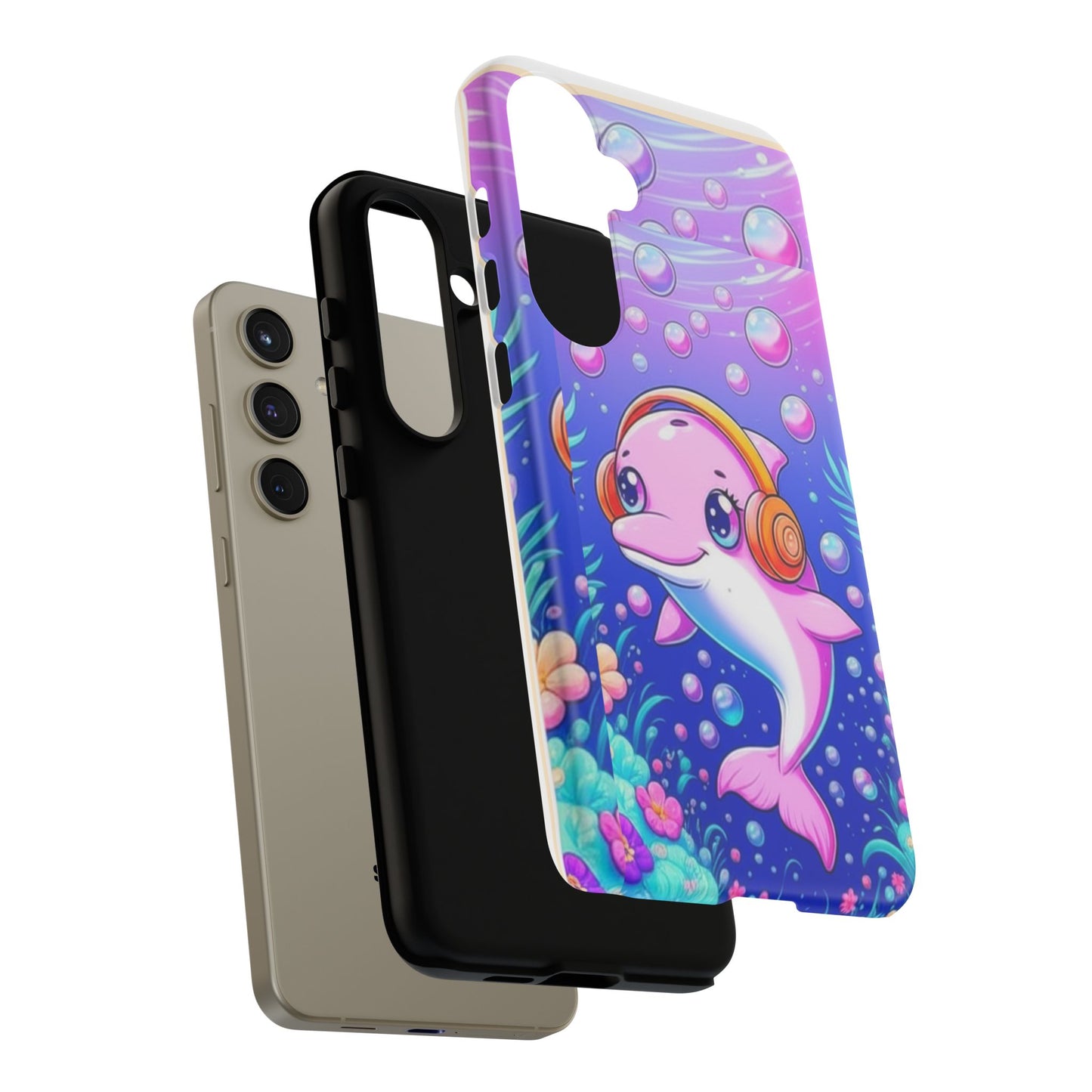 Brazil Mystical Collection - Pink Dolphin Tough Phone Case