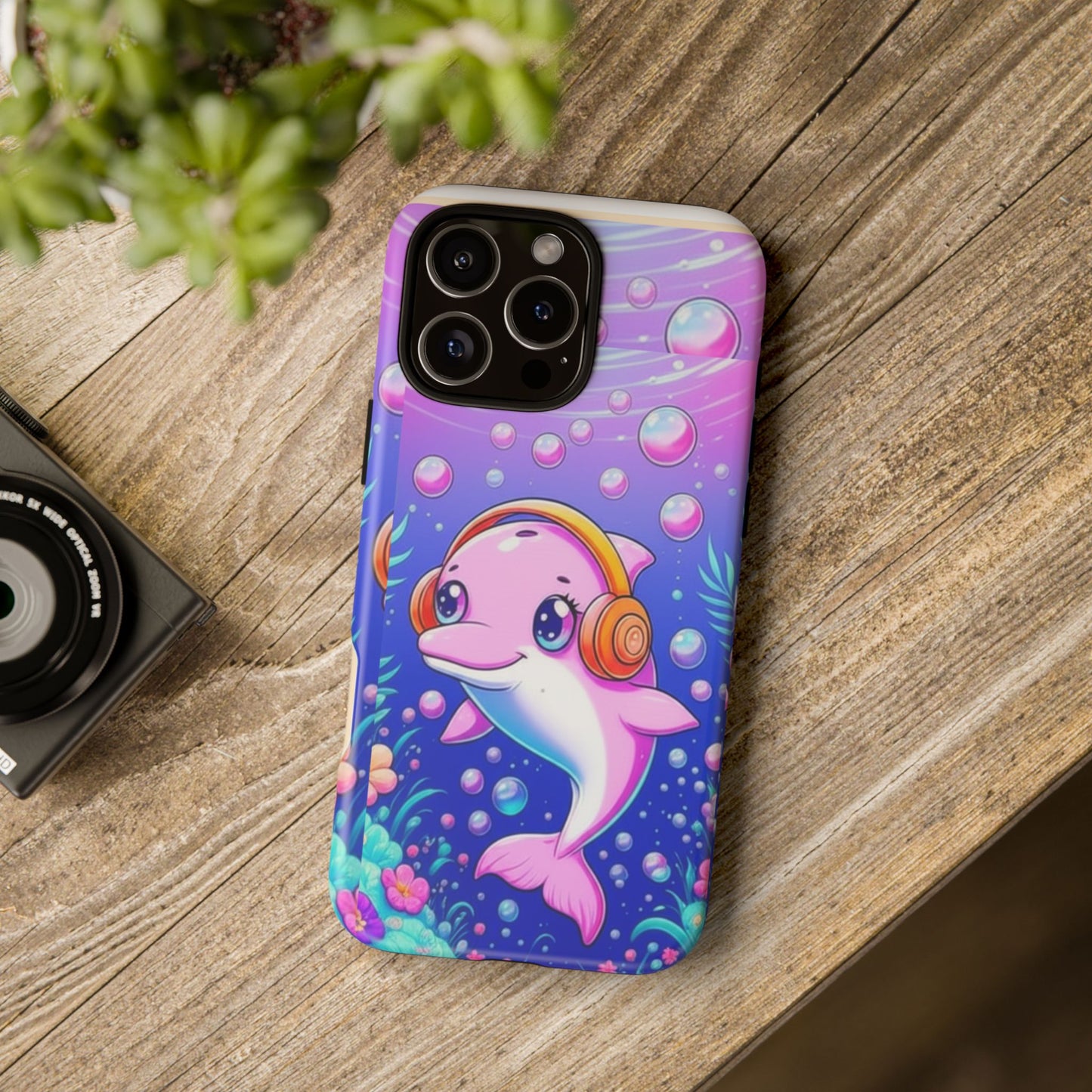 Brazil Mystical Collection - Pink Dolphin Tough Phone Case