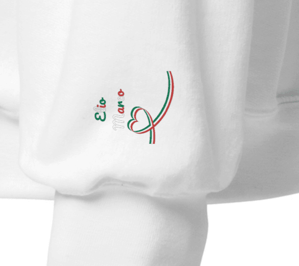 Embroidered "Italian Mama" Premium Sweatshirt