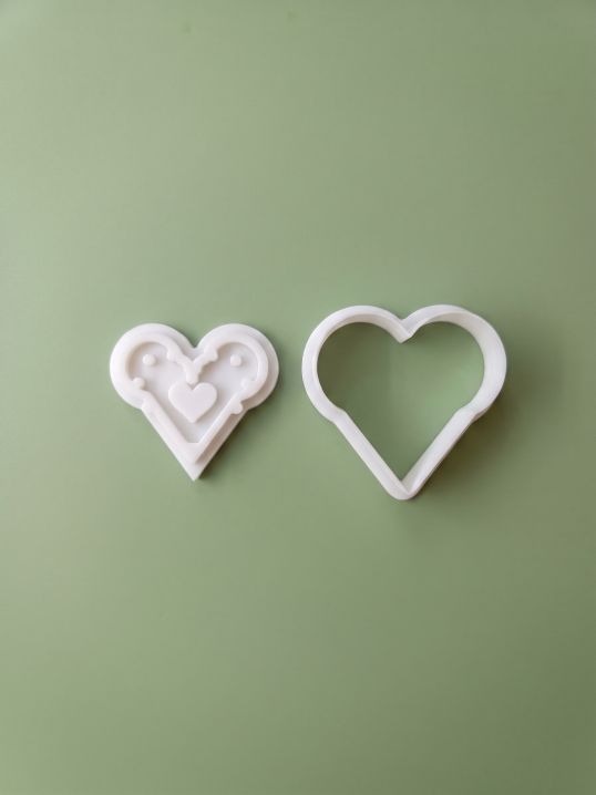 Coração Cookie Cutter Set | Festa Junina — Sabores do Brasil