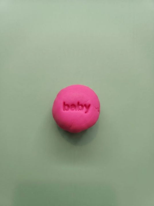 "Baby" Text Stamp Face | Sabores do Brasil