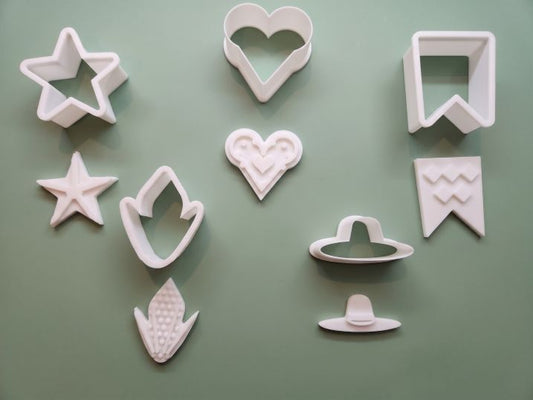 Festa Junina Complete Collection | Cookie Cutter & Stamp Set — Sabores do Brasil
