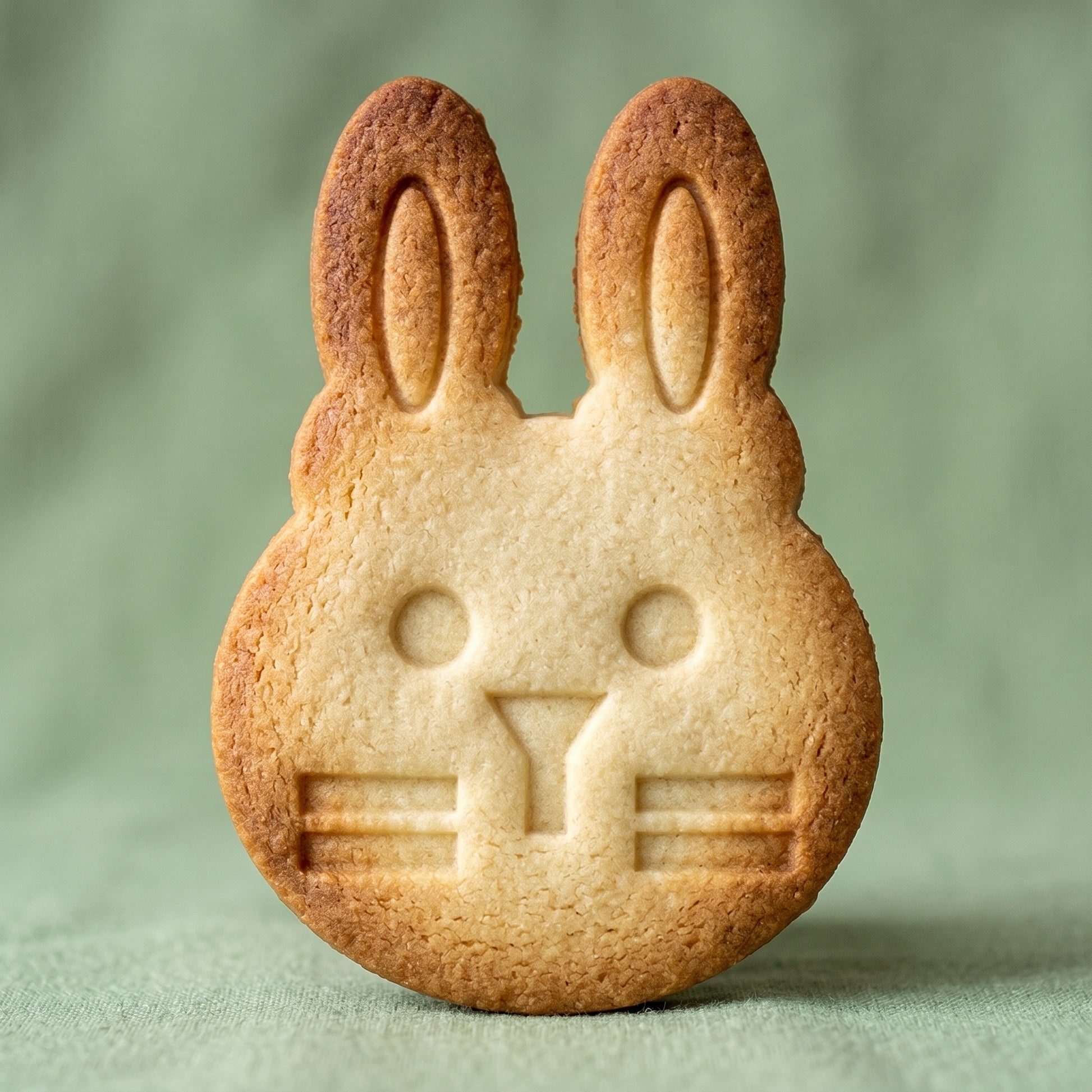 Bunny shaped sugar cookie