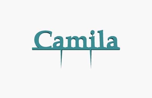 Camila Cake Topper