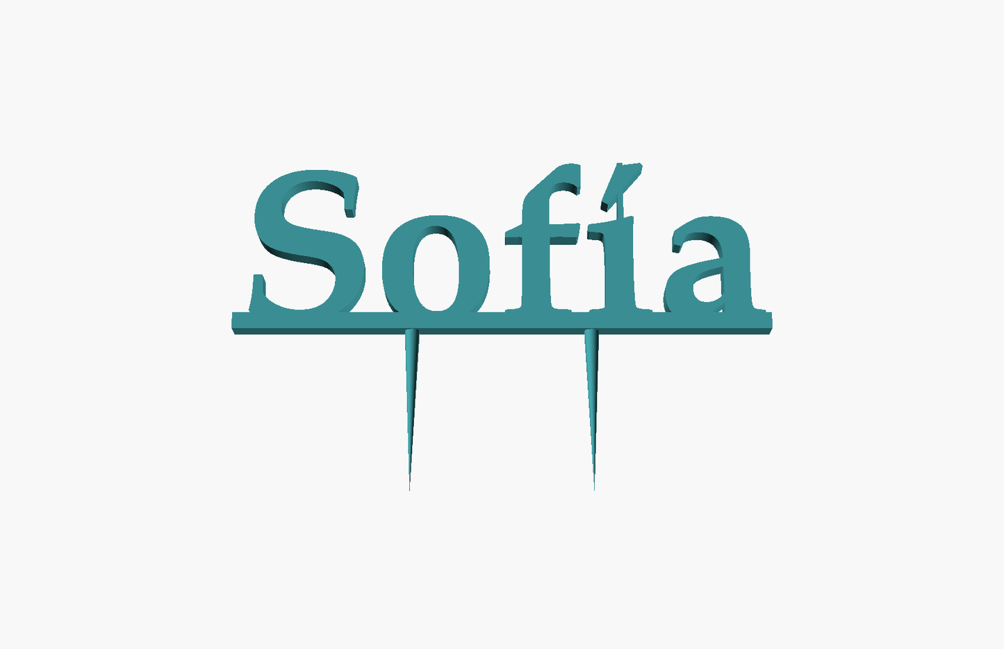Sofía Cake Topper