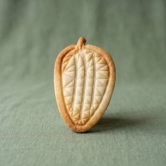 Chili pepper shaped sugar cookie hero