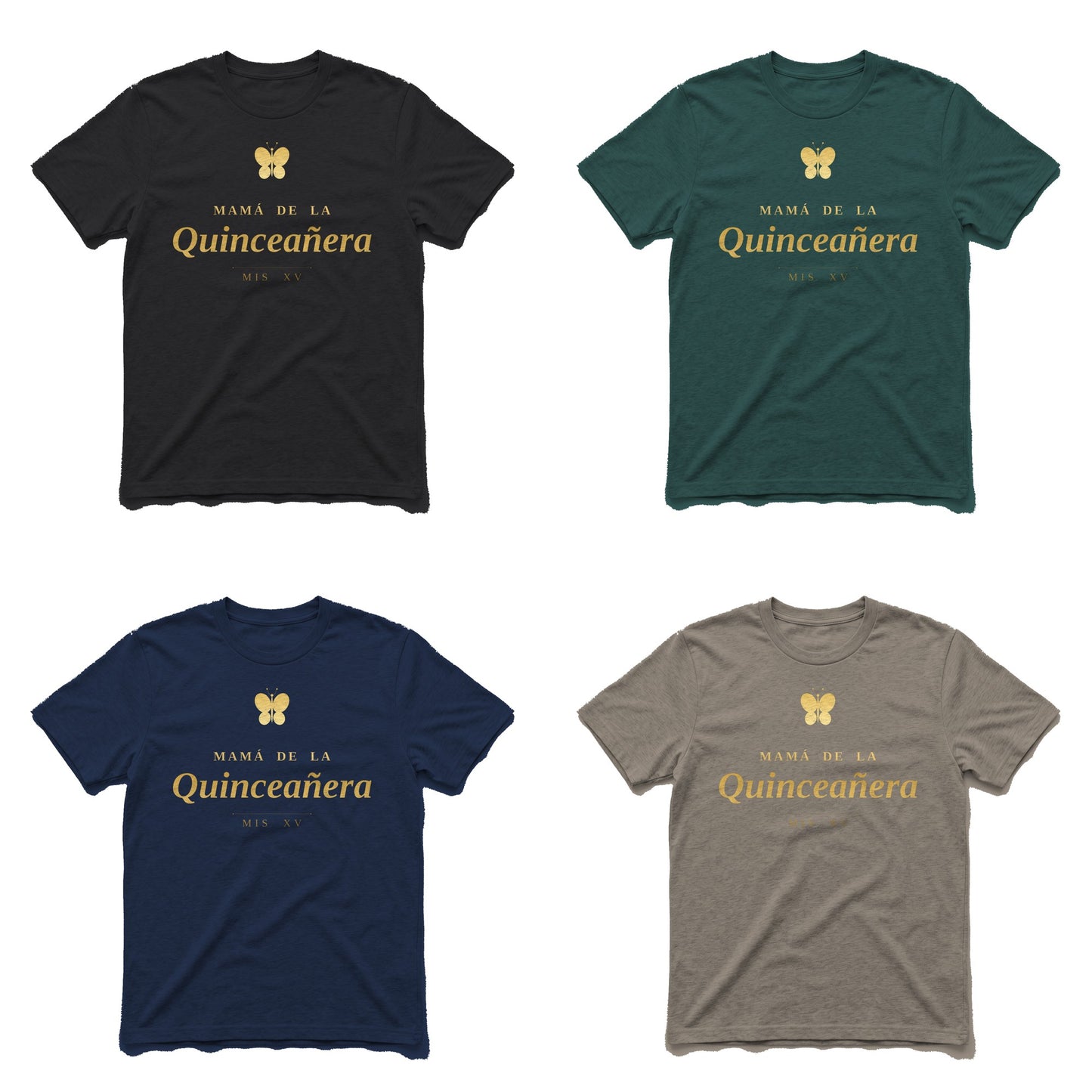 Mamá de la Quinceañera Shirt | Quinceañera Gift for Mom | Mis Quince XV Tee