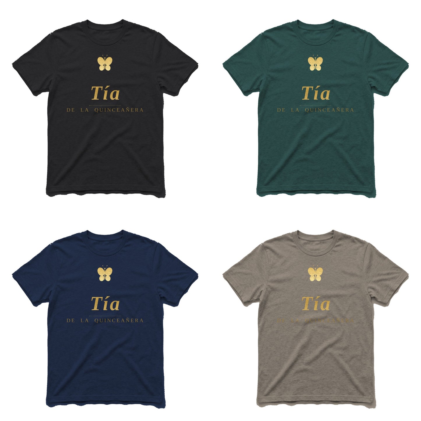 Tía de la Quinceañera Shirt | Quinceañera Gift for Aunt | Mis Quince XV Tee