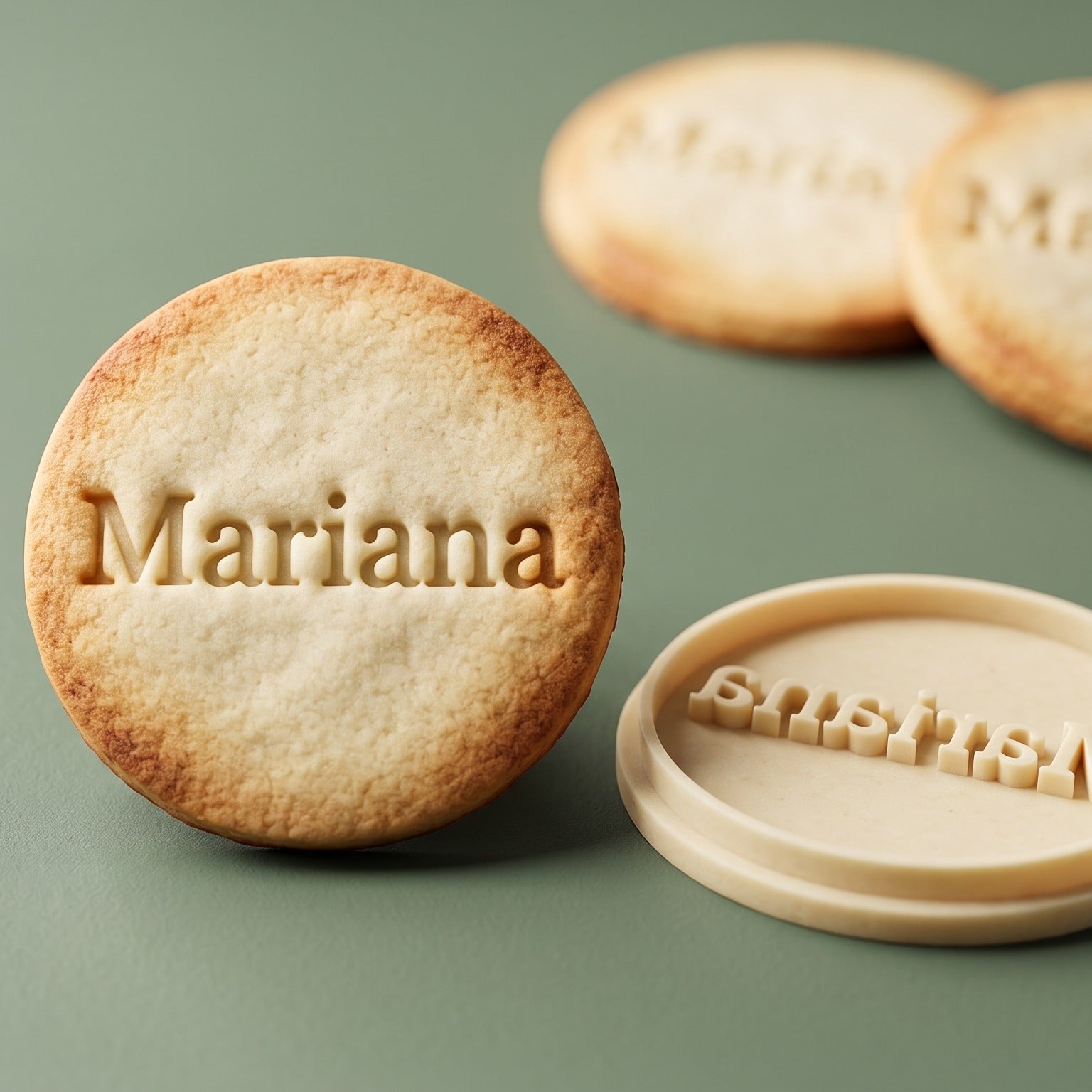 Personalized name cookies hero — your people