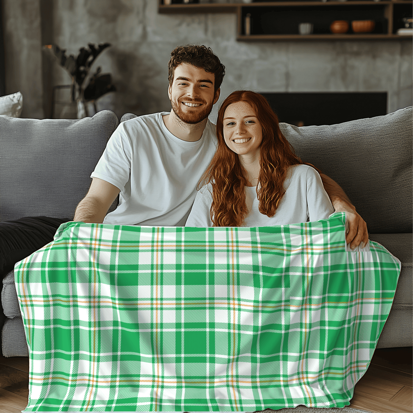 Irish Sherpa Blanket - Celtic Comfort