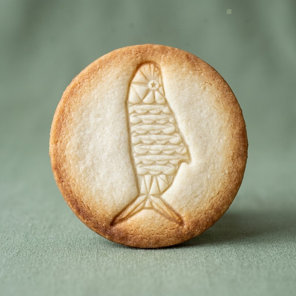 Koi fish cookie