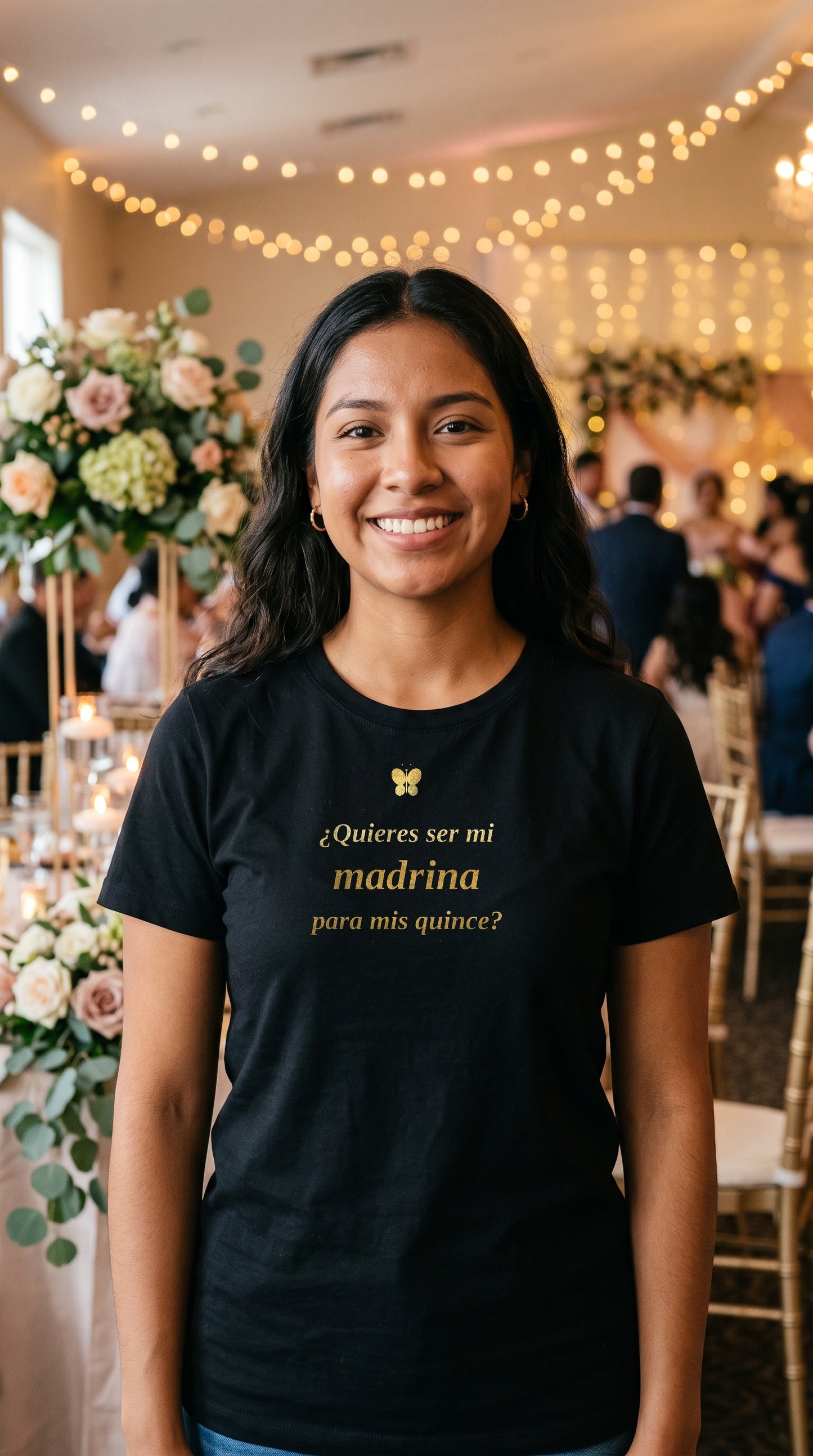 Quinceañera Madrina Proposal Shirt | ¿Quieres Ser Mi Madrina? | Will You Be My Madrina Gift Tee