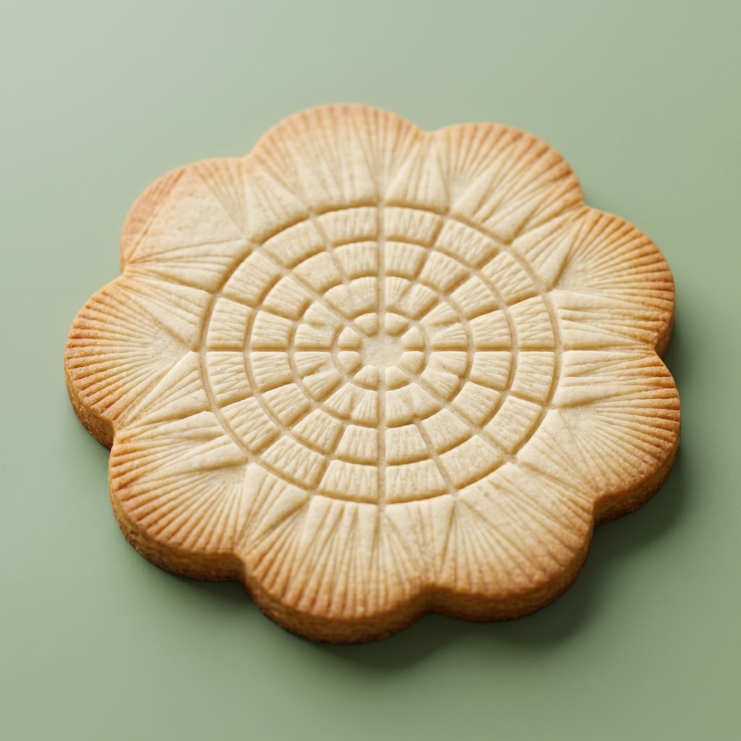 Rosa rose shaped sugar cookie hero