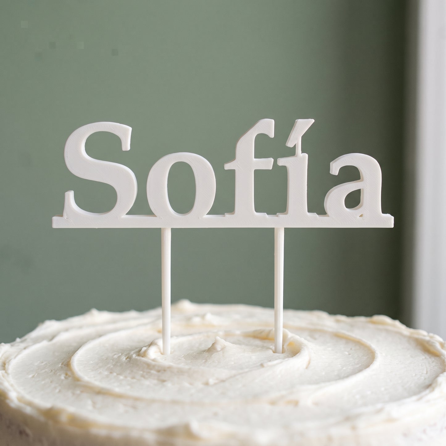Personalized Name Cake Topper