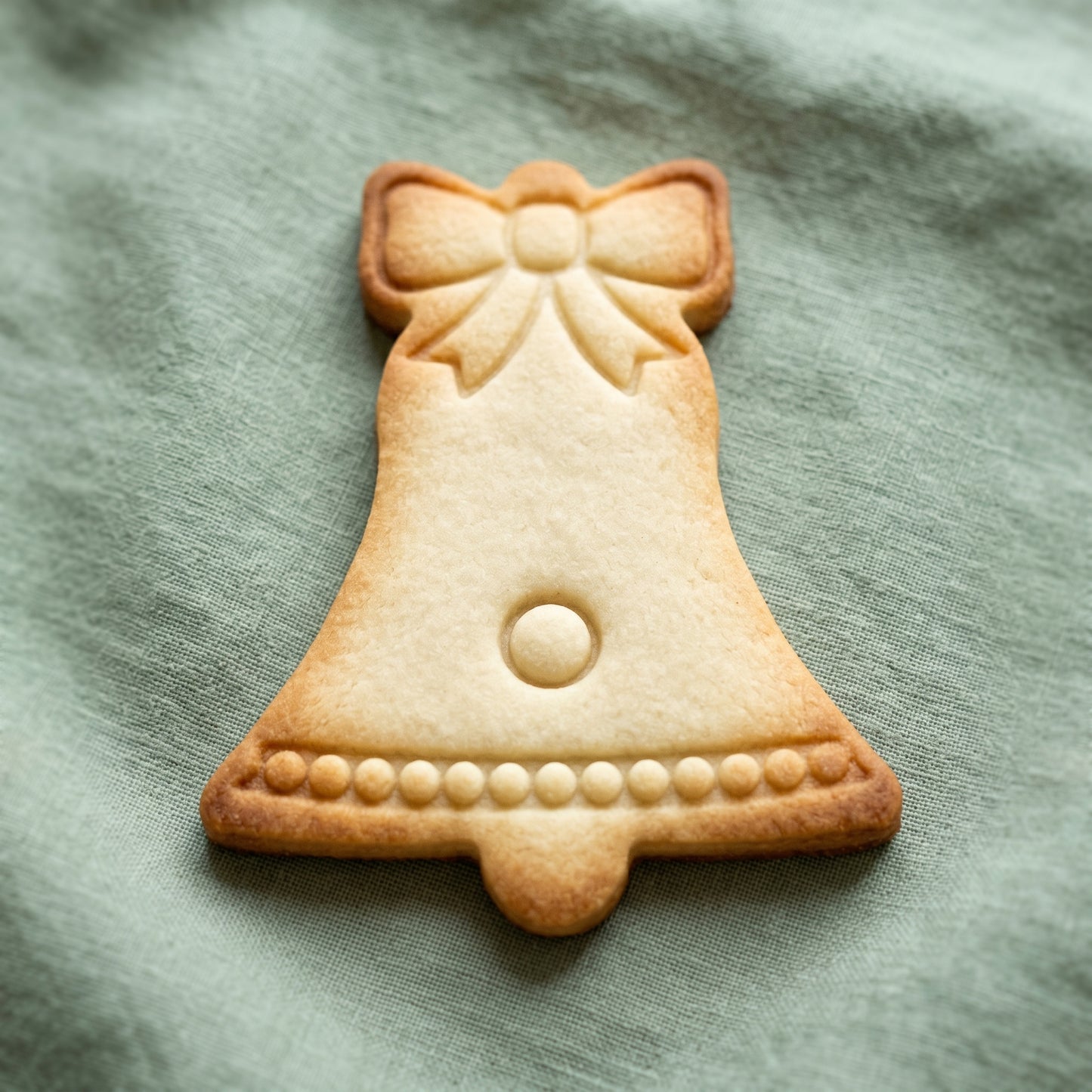 Wedding bells shaped sugar cookie hero